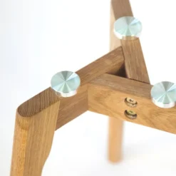 Set De Deux Tables Basses Plateau En Verre Pied En Bois TABA06006 9 Set De Deux Tables Basses Plateau En Verre Pied En Bois TABA06006 -Pas Cher Mobiliora Magasin table basse 12438465