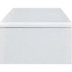 Table Basse Relevable - Blanc Laque - L 120 X P 60 X H 35 - LARS -Pas Cher Mobiliora Magasin table basse 12598241