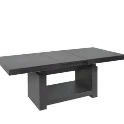 HEZEL | Table Extensible Salon | Style Scandinave | Dimensions 140-220x62.5-80.5x80 Cm | Plateau Relevable -Pas Cher Mobiliora Magasin table basse 12859017