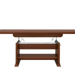 KENTO | Table Basse Relevable Salon/salle à Manger | Style Classique | 134-174x60-76x67 Cm | Hauteur Et Longueur Réglables -Pas Cher Mobiliora Magasin table basse 12859025