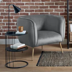 Table Auxiliaire, À La Fois Fonctionnelle Et Esthétique, Couleur Noire, Dimensions D. 36 X H. 52cm 8 Table Auxiliaire, À La Fois Fonctionnelle Et Esthétique, Couleur Noire, Dimensions D. 36 X H. 52cm -Pas Cher Mobiliora Magasin table basse 12988641