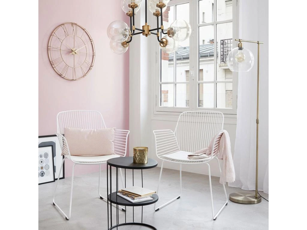 Table Auxiliaire, À La Fois Fonctionnelle Et Esthétique, Couleur Noire, Dimensions D. 36 X H. 52cm 6 Table Auxiliaire, À La Fois Fonctionnelle Et Esthétique, Couleur Noire, Dimensions D. 36 X H. 52cm – Image 4