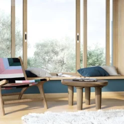 Table Basse Gina En Bois De Suar D60 Cm -Pas Cher Mobiliora Magasin table basse 12999837