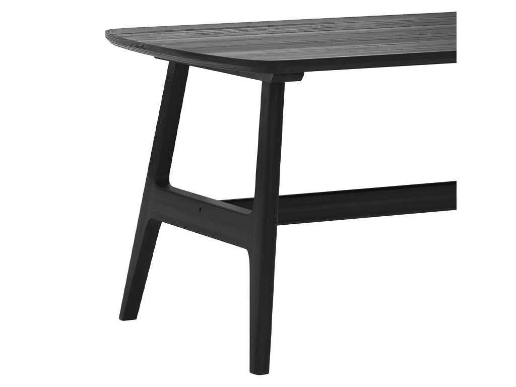 Table Basse Suly En Bois Noir 120 Cm 5 Table Basse Suly En Bois Noir 120 Cm – Image 3