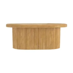 Table Basse Ovale Hélène En Rotin -Pas Cher Mobiliora Magasin table basse 12999953