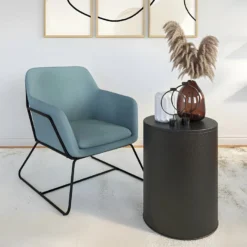 Table D'appoint Ironi Noire D40 Cm 10 Table D'appoint Ironi Noire D40 Cm -Pas Cher Mobiliora Magasin table basse 13006245