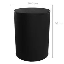 Table D'appoint Ironi Noire D40 Cm 11 Table D'appoint Ironi Noire D40 Cm -Pas Cher Mobiliora Magasin table basse 13006247