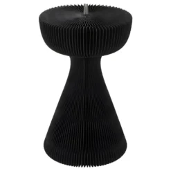 Table D'appoint Pliable Hiro En Carton Noir D33 Cm -Pas Cher Mobiliora Magasin table basse 13006313