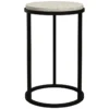 Table D'appoint Ronde Gyda En Terrazzo D30 Cm -Pas Cher Mobiliora Magasin table basse 13006315