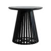 Table D'appoint Képès Noire D50 Cm -Pas Cher Mobiliora Magasin table basse 13006597
