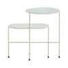 Nix - Table D'appoint En Verre Strié Et Métal - Couleur - Blanc 2 Nix - Table D'appoint En Verre Strié Et Métal - Couleur - Blanc -Pas Cher Mobiliora Magasin table basse 13289831