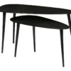 Triangle - 2 Tables Basses En Métal - Couleur - Noir 2 Triangle - 2 Tables Basses En Métal - Couleur - Noir -Pas Cher Mobiliora Magasin table basse 13304229