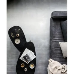 Triangle - 2 Tables Basses En Métal - Couleur - Noir -Pas Cher Mobiliora Magasin table basse 13304231