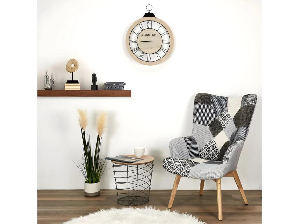 Table D'Appoint Design "Cyclone" 40cm Gris 4 Table D'Appoint Design "Cyclone" 40cm Gris – Image 2