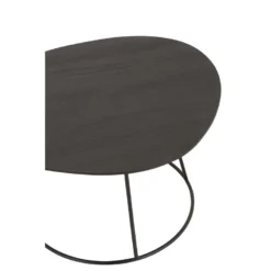 Table D'Appoint Design "Mesla" 60cm Marron Foncé -Pas Cher Mobiliora Magasin table basse 13797017