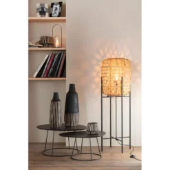 Table D'Appoint Design "Mesla" 60cm Marron Foncé -Pas Cher Mobiliora Magasin table basse 13797019