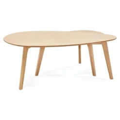 Lot De 2 Tables Gigognes "Gilda" 100cm Naturel -Pas Cher Mobiliora Magasin table basse 13801139