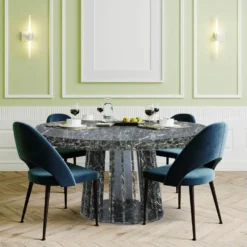 Table Ovale Extensible 300cm Eliza Effet Marbre Noir 11 Table Ovale Extensible 300cm Eliza Effet Marbre Noir -Pas Cher Mobiliora Magasin table basse 13804661