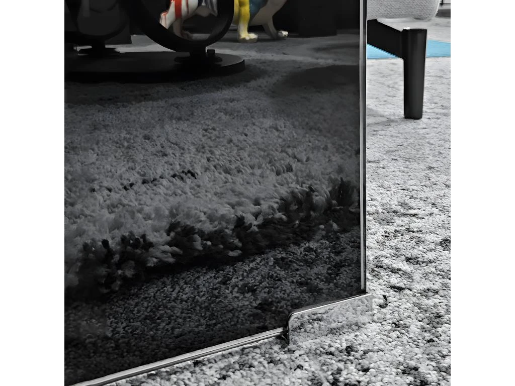 Lot De 3 Tables Basses Gigogne En Verre Trempé Noir - ICE 6 Lot De 3 Tables Basses Gigogne En Verre Trempé Noir - ICE – Image 4