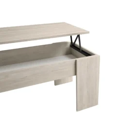 CLARIO - Table Basse Relevable Effet Bois Clair 9 CLARIO - Table Basse Relevable Effet Bois Clair -Pas Cher Mobiliora Magasin table basse 13818071