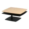 Table Basse Bois/Noir - FLAMB 2 Table Basse Bois/Noir - FLAMB -Pas Cher Mobiliora Magasin table basse 14464227