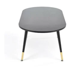 Table Basse 120 Cm X 60 Cm X 47 Cm - Noir/Or -Pas Cher Mobiliora Magasin table basse 14699799