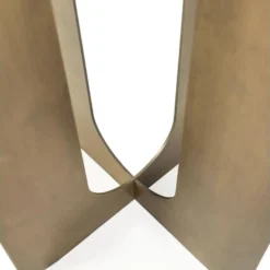 Table D'appoint Métal/Marbre Doré Antique/Blanc 17 Table D'appoint Métal/Marbre Doré Antique/Blanc -Pas Cher Mobiliora Magasin table basse 14906591