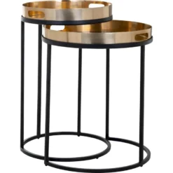 Table Gigognes Lewis Lot De 2