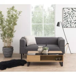 Ela - Table Basse Plateau Relevable Bois -Pas Cher Mobiliora Magasin table basse 15005769