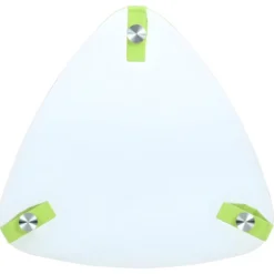 Table D'appoint Style Industriel En Verre Vert URBAN MEUBLE 44*44*42cm -Pas Cher Mobiliora Magasin table basse 15667881