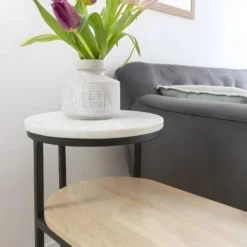 Bout De Canapé En Bois De Manguier Florentin -Pas Cher Mobiliora Magasin table basse 15770749