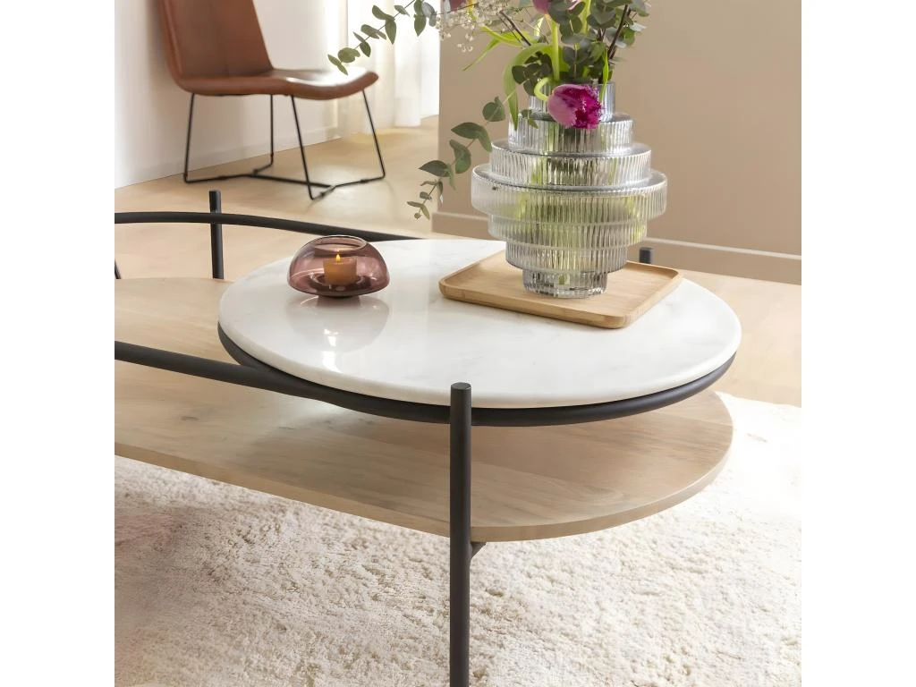 Table Basse En Bois De Manguier Florentin 7 Table Basse En Bois De Manguier Florentin – Image 5