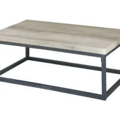 Table Basse HAWAÏ Plateau En Bois Clair, Pieds En Acier. Idéal Pour Votre Salon. 9 Table Basse HAWAÏ Plateau En Bois Clair, Pieds En Acier. Idéal Pour Votre Salon. -Pas Cher Mobiliora Magasin table basse 15892417