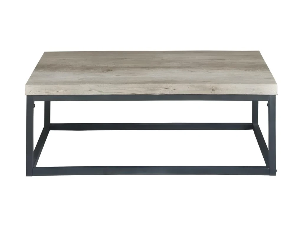 Table Basse HAWAÏ Plateau En Bois Clair, Pieds En Acier. Idéal Pour Votre Salon. 6 Table Basse HAWAÏ Plateau En Bois Clair, Pieds En Acier. Idéal Pour Votre Salon. – Image 4