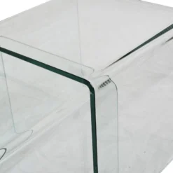 Tables Basses Gigognes MINKA - Verre Courbé -Pas Cher Mobiliora Magasin table basse 15893233