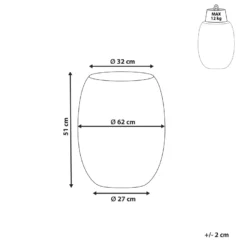 Table D'appoint Noire Grande UHANA -Pas Cher Mobiliora Magasin table basse 16369797