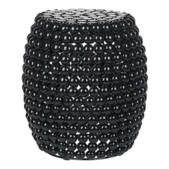 Table D'appoint Noire Petite UHANA