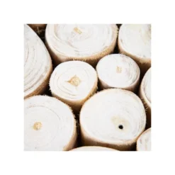 Table Basse Ronde Bois De Teck Blanc Cassé - FORINI 11 Table Basse Ronde Bois De Teck Blanc Cassé - FORINI -Pas Cher Mobiliora Magasin table basse 17626545