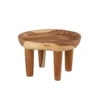 Table Basse Ronde Bois Massif Taille M - CAMIA -Pas Cher Mobiliora Magasin table basse 17626623