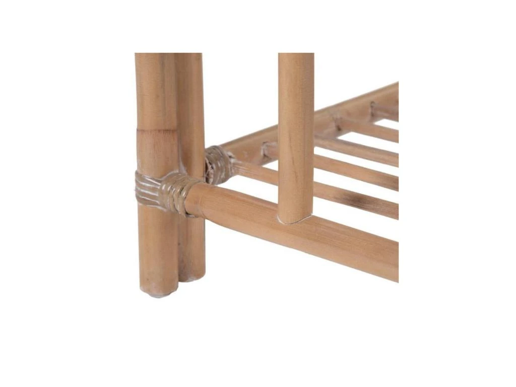 Table Basse Rectangulaire Verre/Rotin - PUREZA 7 Table Basse Rectangulaire Verre/Rotin - PUREZA – Image 5