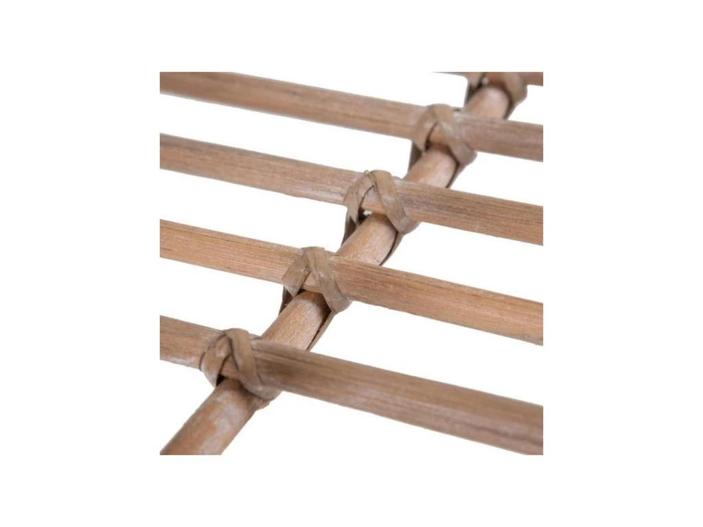 Table Basse Rectangulaire Verre/Rotin - PUREZA 8 Table Basse Rectangulaire Verre/Rotin - PUREZA – Image 6