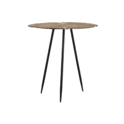 Table D'appoint Or/Noir - GINKO Taille L
