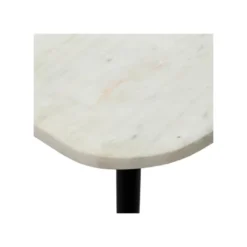 Table D'appoint Marbre Blanc/Métal Noir - PINOT 10 Table D'appoint Marbre Blanc/Métal Noir - PINOT -Pas Cher Mobiliora Magasin table basse 17628183