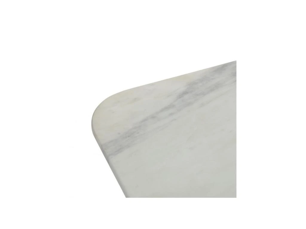 Table D'appoint Marbre Blanc/Métal Noir - PINOT 6 Table D'appoint Marbre Blanc/Métal Noir - PINOT – Image 4