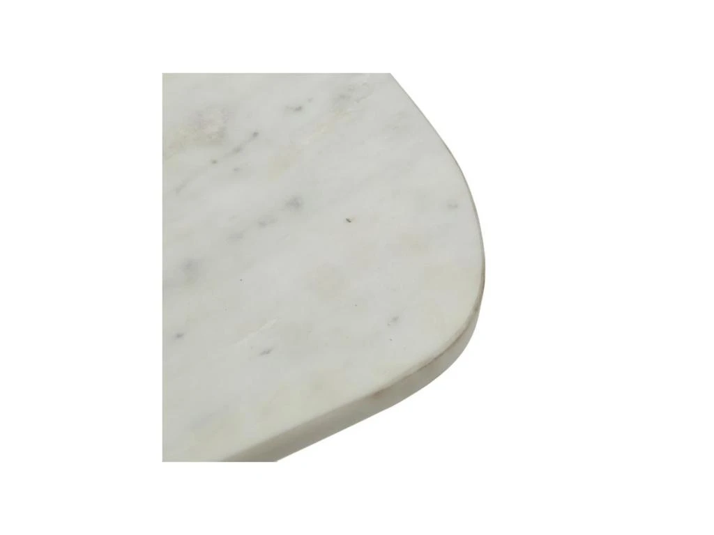 Table D'appoint Marbre Blanc/Métal Noir - PINOT 8 Table D'appoint Marbre Blanc/Métal Noir - PINOT – Image 6