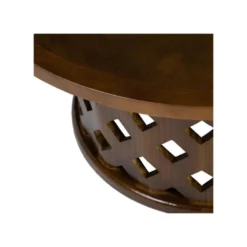 Table Basse Ronde Bois/Marron- TIMY -Pas Cher Mobiliora Magasin table basse 17636125