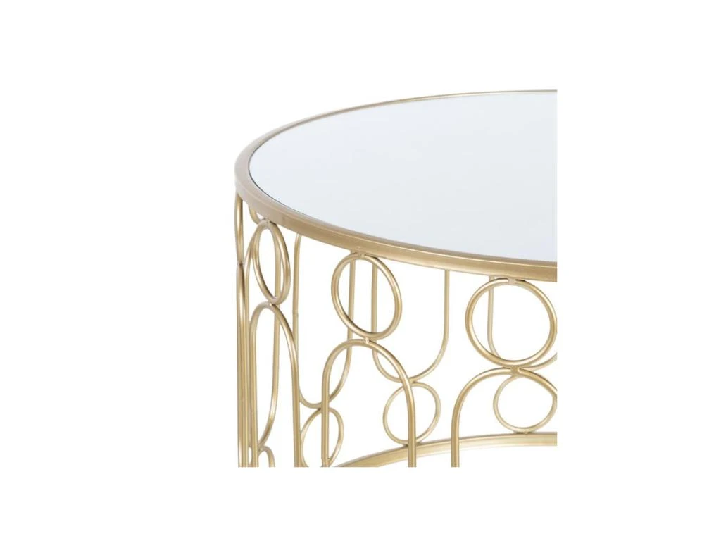 Tables Basses Rondes Métal/Or - VALERY N°2 5 Tables Basses Rondes Métal/Or - VALERY N°2 – Image 3