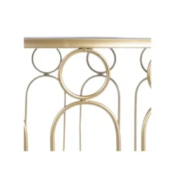 Tables Basses Rondes Métal/Or - VALERY N°2 11 Tables Basses Rondes Métal/Or - VALERY N°2 -Pas Cher Mobiliora Magasin table basse 17636137