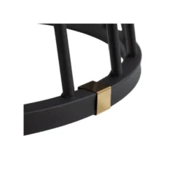 Table Basse Ronde Effet Marbre Noir - RAYMONDE -Pas Cher Mobiliora Magasin table basse 17786613