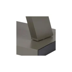 Table Basse Articulée Rectangulaire Acier/Verre/Céramique - VERRO -Pas Cher Mobiliora Magasin table basse 17786625